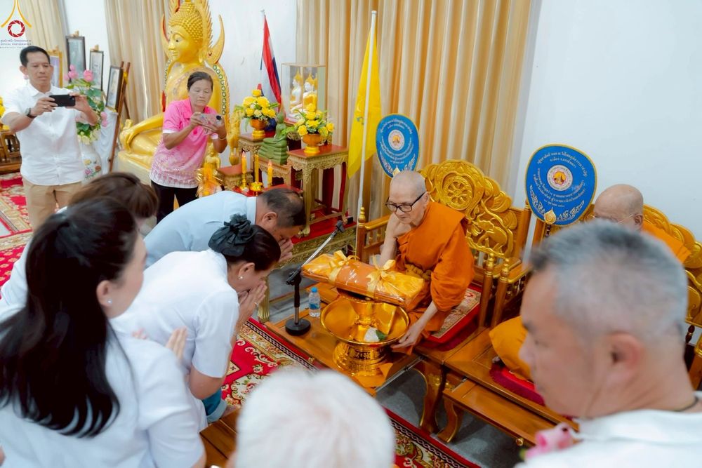 ภาพ No.257962:วันที่ 18 ตุลาคม พ.ศ. 2568 พิธีทอดกฐินสามัคคีทั่วไทย 30,000 วัด โดยคณะศิษยานุศิษย์ บูชาธรรม 81 ปี หลวงพ่อธัมมชโย ณ วัดไชยภูมิธาราม(ท่าอิฐ) อำเภอเมือง จังหวัดฉะเชิงเทรา