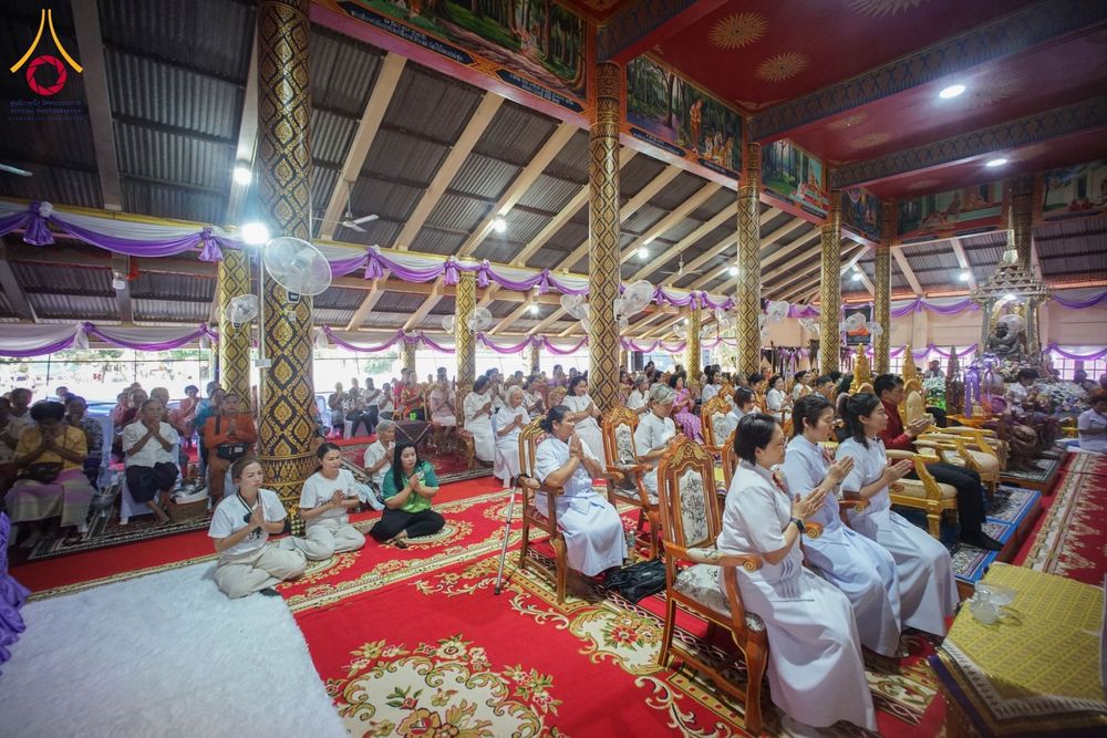ภาพ No.178467:พิธีทอดกฐิน ณ วัดคลองราษฎ์เจริญ ต.ห้วยยั้ง อ.พรานกระต่าย จ.กำแพงเพชร ในโครงการทอดกฐินสามัคคีทั่วไทย 30,000 วัด บูชาธรรม 80 ปี หลวงพ่อธัมมชโย โดยคณะศิษยานุศิษย์วัดพระธรรมกาย วันที่ 14 พฤศจิกายน พ.ศ. 2567