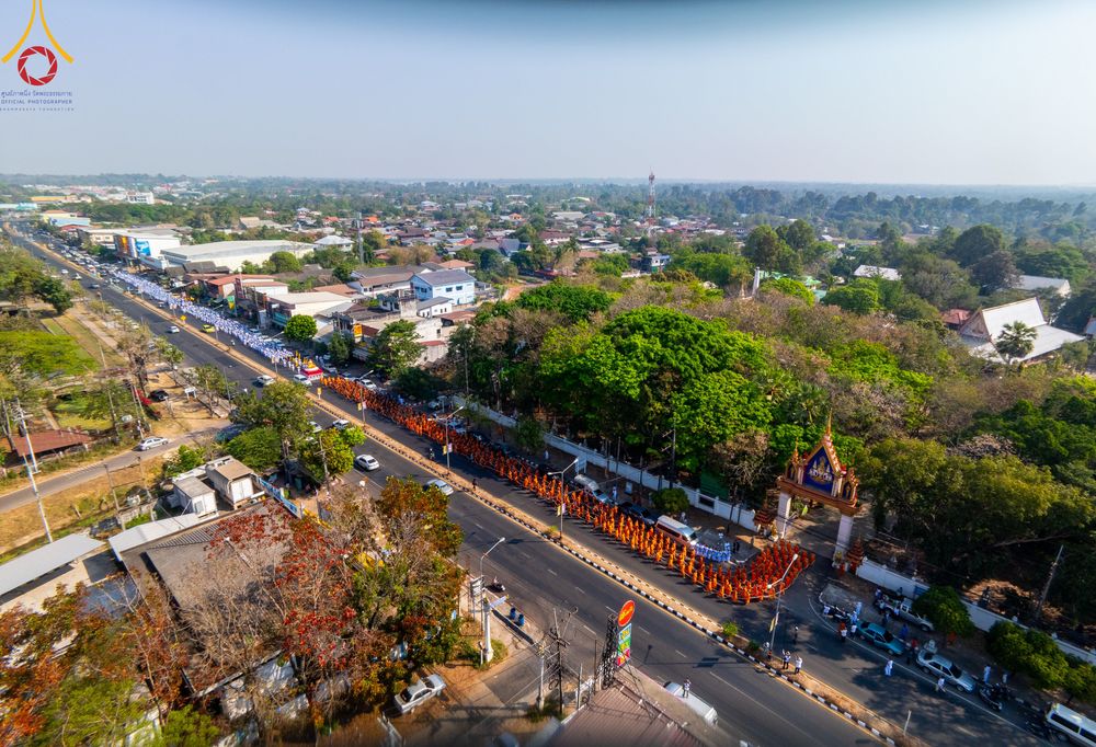 ภาพ No.310540:วันอาทิตย์ที่ 22 กุมภาพันธ์ พ.ศ. 2569 พิธีอัญเชิญพระประธาน “พระธรรมกาย” เพื่อไปประดิษฐาน ณ ธุดงเข้าสถานอำนาจเจริญ จังหวัดอำนาจเจริญ