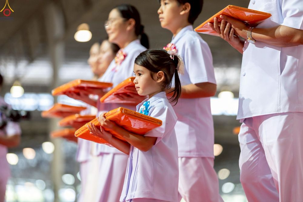 ภาพ No.277531:วันอาทิตย์ต้นเดือนที่ 7 ธันวาคม พ.ศ.2568 พิธีทอดผ้าป่าต้นสมบัติจักรพรรดิ ณ สภาธรรมกายสากล วัดพระธรรมกาย