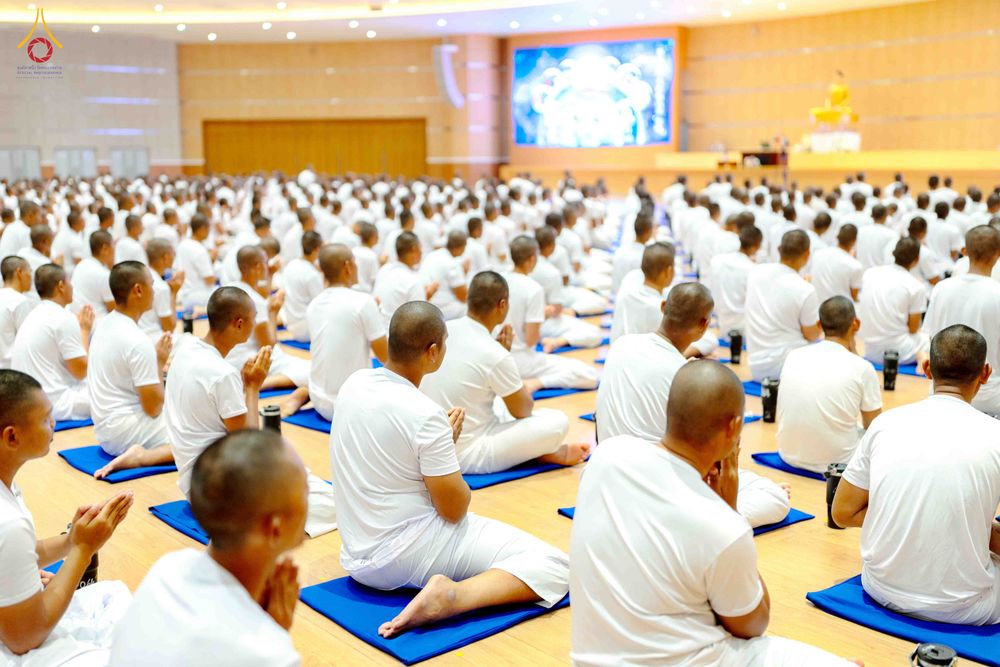 ภาพ No.340618:วันที่ 24-25 กรกฎาคม พ.ศ. 2569 โครงการพัฒนาคุณธรรม จริยธรรม สำหรับนักเรียนนายสิบตำรวจ (นสต.) รุ่นที่ 17 ศูนย์ฝึกอบรมตำรวจภูธรภาค 1 ได้จัดกิจกรรม WalkRally สวดมนต์นั่งสมาธิ และฟังธรรมจากพระอาจารย์ ณ ศูนย์ปฏิบัติธรรมเวิล์ดพีช วัลเล่ย์ (World Peace Valley) 