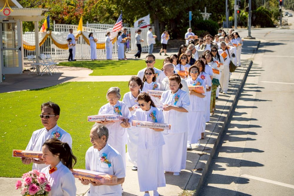 ภาพ No.255634:วันที่ 12 ตุลาคม พ.ศ. 2568 พิธีทอดกฐินสามัคคี  ณ วัดพระธรรมกายซิลิคอนวัลเลย์  สหรัฐอเมริกา 
