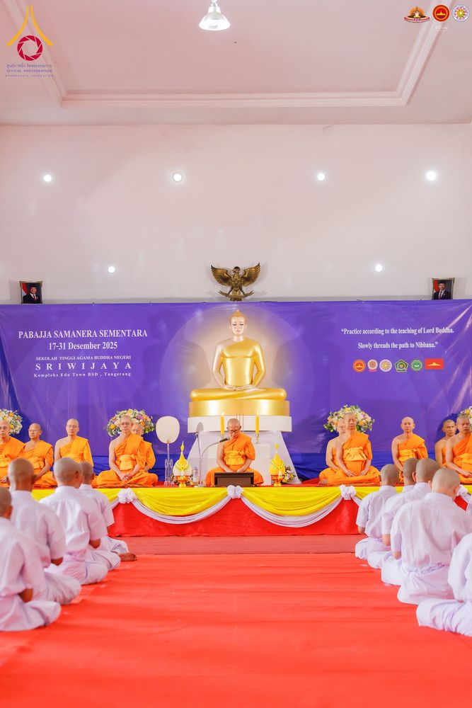 ภาพ No.283657:วันเสาร์ที่ 20 ธันวาคม  2568 พิธีบรรพชาสามเณร ณ ประเทศอินโดนีเซีย