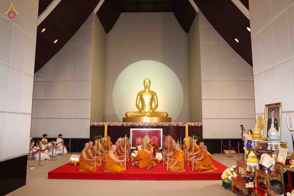 ภาพ No.341904:วันพุธที่ 29 กรกฎาคม พ.ศ. 2569 พิธีอุปสมบทสามเณรประโยค 9 นาคในพระบรมราชานุเคราะห์ ณ โบสถ์พระไตรปิฏก วัดพระธรรมกาย