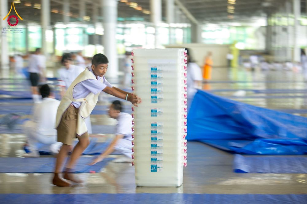 ภาพ No.256892:วันที่ 5 ตุลาคม พ.ศ. 2568 พิธีตักบาตร ข้าวสารอาหารแห้ง ณ บ้านแก้วเรือนทองคุณยายฯ สภาธรรมกายสากล วัดพระธรรมกาย