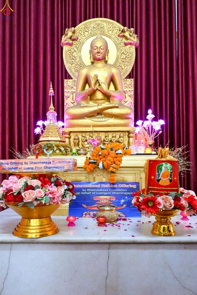 ภาพ No.263385:วันที่ 17 ตุลาคม พ.ศ. 2568 ทอดกฐินสมทบวัดต่างประเทศ ณ วัดมหาโพธิเดลลี ประเทศอินเดีย 