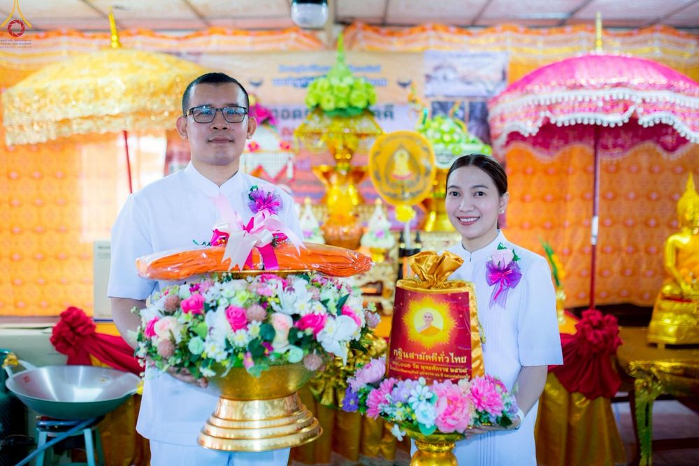 ภาพ No.258640:วันที่ 18 ตุลาคม พ.ศ. 2568 พิธีทอดกฐินสามัคคีทั่วไทย 30,000 วัด โดยคณะศิษยานุศิษย์ บูชาธรรม 81 ปี หลวงพ่อธัมมชโย ณ วัดสามเพลง ต.ปลายกลัด อ.บางซ้าย จ.พระนครศรีอยุธยา