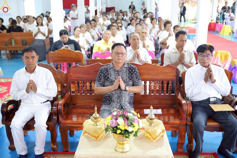 ภาพ No.270999:วันที่ 29 ตุลาคม พ.ศ. 2568 พิธีทอดกฐินสามัคคีทั่วไทย ณ วัดบางภาวนาราม(บางพา)  ต.ไทรโสภา อ.พระแสง จ.สุราษฎร์ธานี โดยคณะศิษยานุศิษย์ บูชาธรรม 81 ปี หลวงพ่อธัมมชโย