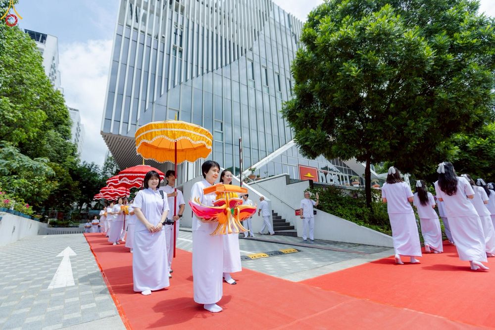 ภาพ No.254219:วันที่ 12 ตุลาคม พ.ศ. 2568 พิธีทอดกฐินสามัคคีวัดพระธรรมกายสิงคโปร์  新加坡法身寺功德衣法会 Dhammakaya Centre Singapore Kathina Ceremony  