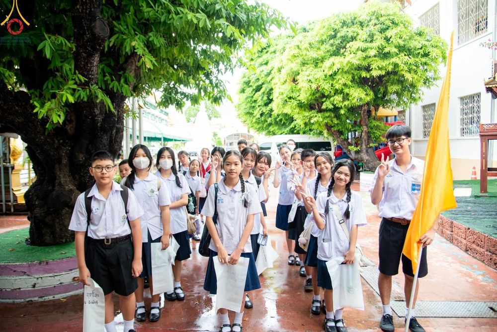 ภาพ No.184863:กิจกรรมวันรวมพลังเด็กดี V-Star ผู้นำฟื้นฟูศีลธรรมโลก กรุงเทพมหานคร ณ วัดมหาธาตุยุวราชรังสฤษฎิ์ราชวรมหาวิหาร กรุงเทพมหานคร ในวันที่ 13 ธันวาคม พ.ศ. 2567