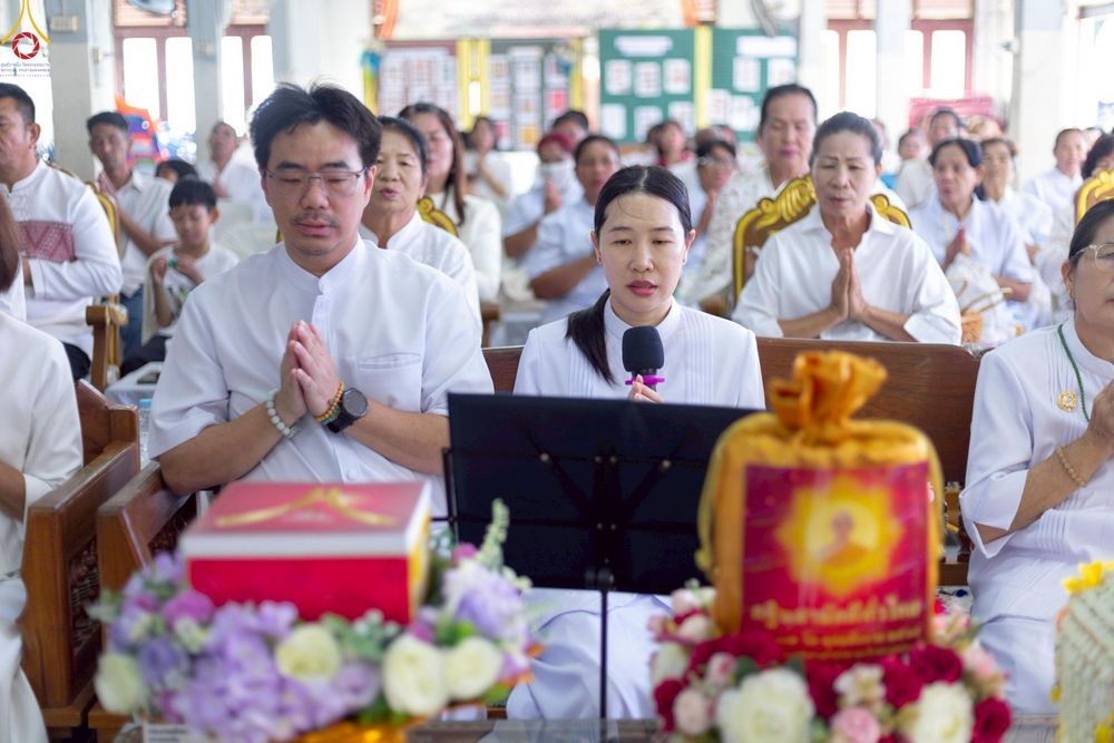 ภาพ No.270006:วันที่ 12 ตุลาคม พ.ศ. 2568 พิธีทอดกฐินสามัคคีทั่วไทย ณ วัดแม่กาห้วยเคียน อ.เมือง จ.พะเยา โดยคณะศิษยานุศิษย์ บูชาธรรม 81 ปี หลวงพ่อธัมมชโย