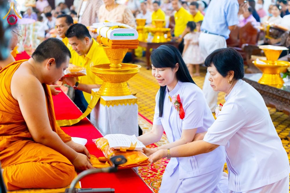 ภาพ No.182433:พิธีทอดกฐิน ณ วัดเจียระดับ เขตหนองจอก กรุงเทพมหานครฯ ในโครงการทอดกฐินสามัคคีทั่วไทย 30,000 วัด บูชาธรรม 80 ปี หลวงพ่อธัมมชโย โดยคณะศิษยานุศิษย์วัดพระธรรมกาย วันที่ 9 พฤศจิกายน พ.ศ. 2567