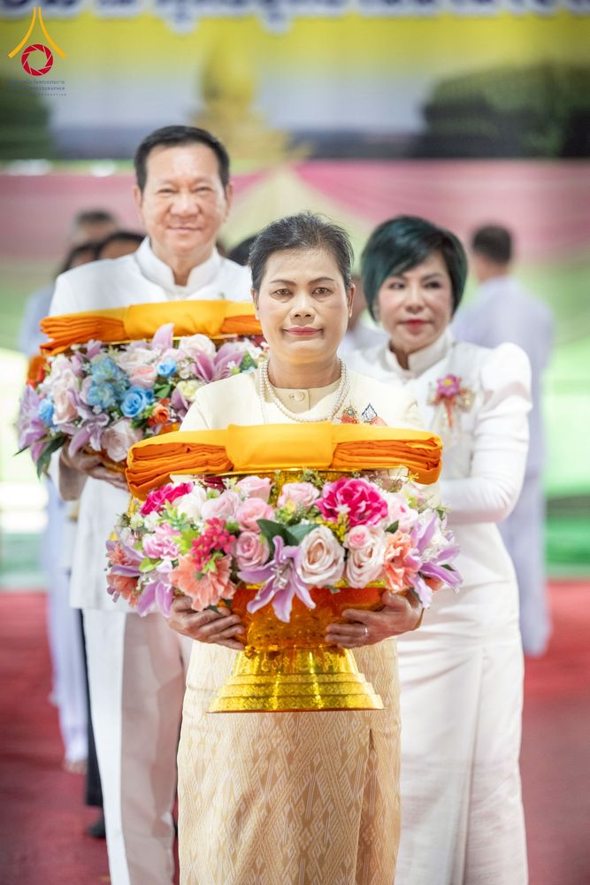 ภาพ No.250246:วันอังคารที่ 7 ตุลาคม พ.ศ. 2568 พิธีทอดผ้าป่าเพื่อสร้าง "ลานอเนกประสงค์พญานาค 4 ตระกูล" ณ พุทธอุทยานนานาชาติ อ.โพนพิสัย จ.หนองคาย