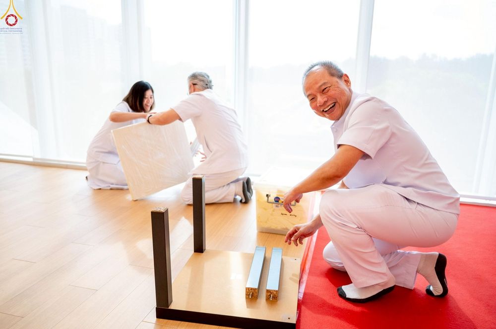 ภาพ No.254292:วันที่ 12 ตุลาคม พ.ศ. 2568 พิธีทอดกฐินสามัคคีวัดพระธรรมกายสิงคโปร์  新加坡法身寺功德衣法会 Dhammakaya Centre Singapore Kathina Ceremony  