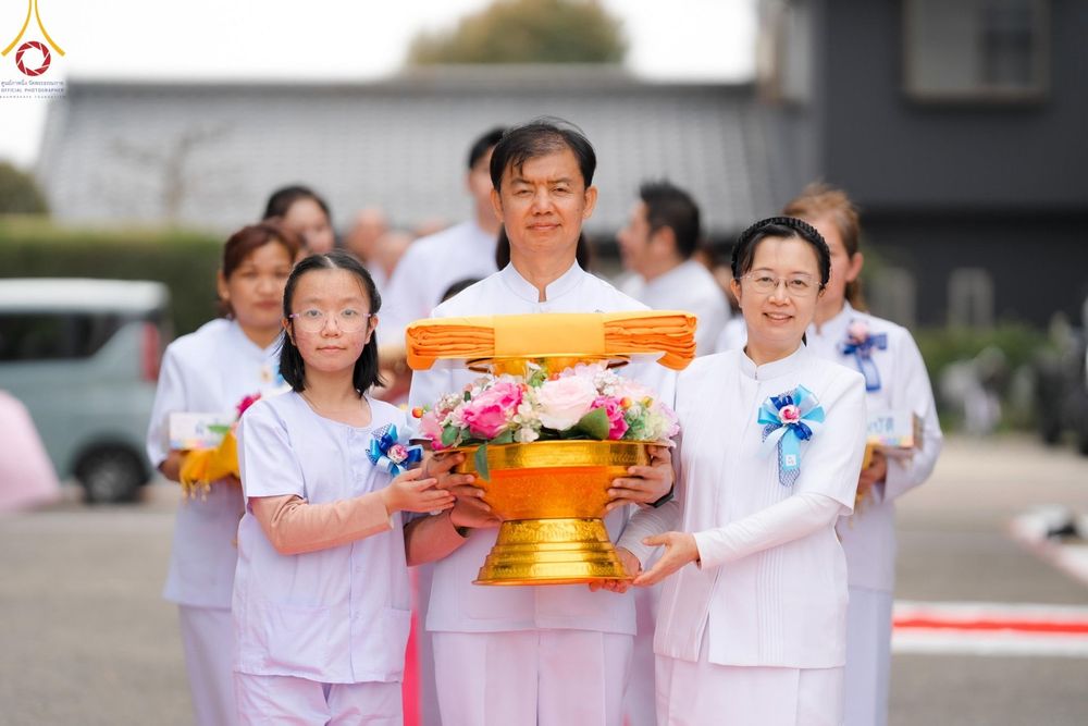 ภาพ No.133053:พิธีทอดผ้าป่าสามัคคีฉลองครบ 13 ปี วัดพระธรรมกายไอจิ แด่คณะพระภิกษุสงฆ์ 12 วัด ศูนย์สาขาทั่วภาคพื้นญี่ปุ่น วันที่ 31 มีนาคม พ.ศ. 2567
