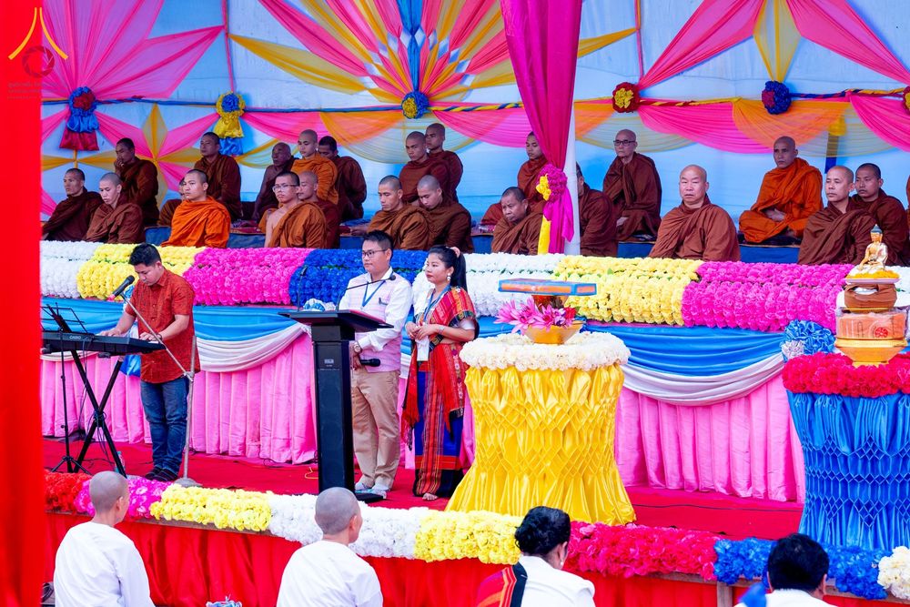 ภาพ No.176208:พิธีทอดกฐินสมทบ โดยมูลนิธิธรรมกาย ในนามหลวงพ่อธัมมชโย ณ วัดสัทธนารามา บานา วิหาร เมืองไดยุน รัฐอรุนาจาลประเทศ ประเทศอินเดีย วันที่ 15 พฤศจิกายน พ.ศ. 2567