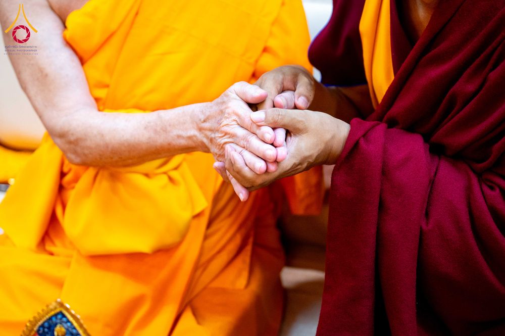 ภาพ No.317557:วันอังคารที่ 24 มีนาคม พ.ศ.2569  หลวงพ่อทัตตชีโว รองเจ้าอาวาส วัดพระธรรมกาย ต้อนรับปฏิสันถารคณะลามะจากทิเบต