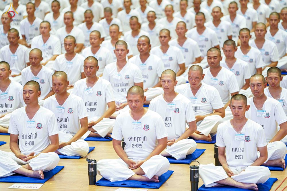ภาพ No.340273:วันที่ 23 กรกฎาคม พ.ศ. 2569 พิธีเปิดโครงการพัฒนาคุณธรรม จริยธรรม สำหรับนักเรียนนายสิบตำรวจ (นสต.) รุ่นที่ 17 ศูนย์ฝึกอบรมตำรวจภูธรภาค 1 ระหว่างวันที่ 23-27 กรกฏาคม 2569 ( 5 วัน 4 คืน) ณ ศูนย์ปฏิบัติธรรมเวิล์ดพีช วัลเล่ย์ (World Peace Valley) เขาใหญ่  ต.ห
