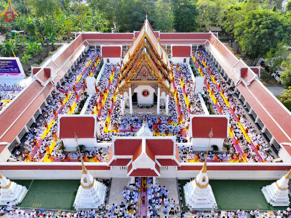 ภาพ No.113311:พิธีต้อนรับพระธรรมยาตรา ปีที่ 12 วันที่ 15 มกราคม พ.ศ. 2567 ณ วัดโบสถ์บน จ.นนทบุรี