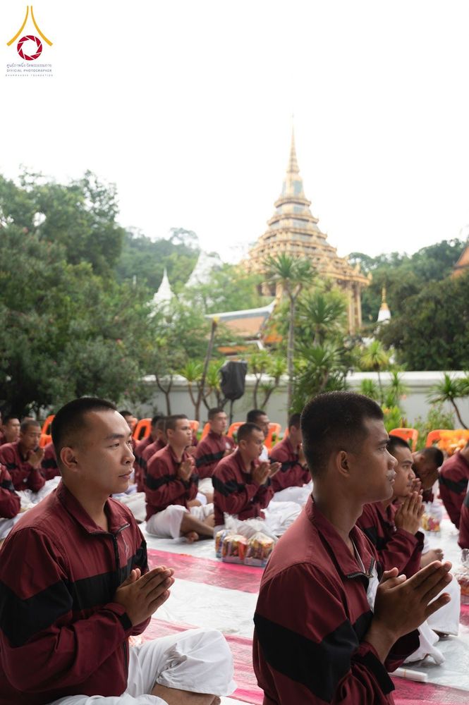 ภาพ No.351436:วันที่ 22 กันยายน พ.ศ. 2569  พิธีตักบาตรสามเณรธรรมทายาท โครงการบรรพชาพัฒนาคุณธรรม จริยธรรม  สำหรับนักเรียนนายสิบตำรวจ (นสต.) รุ่นที่ 16 ศูนย์ฝึกอบรมตำรวจภูธรภาค 1  ณ วัดพระพุทธบาทราชวรมหาวิหาร