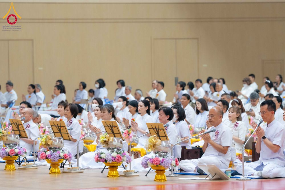 ภาพ No.310605:วันอาทิตย์ที่ 22 กุมภาพันธ์ พ.ศ. 2569 พิธีมุทิตาสักการะในโอกาสอายุวัฒนะมงคล 80 ปี พระพรหมวชิรปัญญาจารย์ (ทองดี สุรเตโช ป.ธ.9) ณ ห้องแก้วสารพัดนึก 2 วัดพระธรรมกาย จ.ปทุมธานี