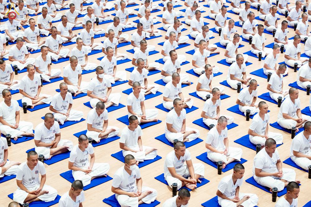 ภาพ No.340647:วันที่ 24-25 กรกฎาคม พ.ศ. 2569 โครงการพัฒนาคุณธรรม จริยธรรม สำหรับนักเรียนนายสิบตำรวจ (นสต.) รุ่นที่ 17 ศูนย์ฝึกอบรมตำรวจภูธรภาค 1 ได้จัดกิจกรรม WalkRally สวดมนต์นั่งสมาธิ และฟังธรรมจากพระอาจารย์ ณ ศูนย์ปฏิบัติธรรมเวิล์ดพีช วัลเล่ย์ (World Peace Valley) 
