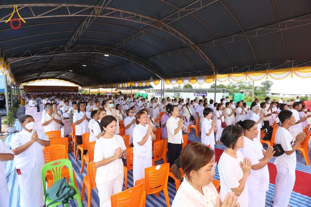 ภาพ No.75858:พิธีเปิดศูนย์ปฎิบัติธรรมและอบรมเยาวชน ,  พิธีทอดผ้าป่าเพื่อถมที่ดินเป็นปฐมฤกษ์  วันอาทิตย์ที่ 12 กุมภาพันธ์ พ.ศ. 2566  ณ ศูนย์ปฏิบัติธรรมและอบรมเยาวชนเมืองยะลา