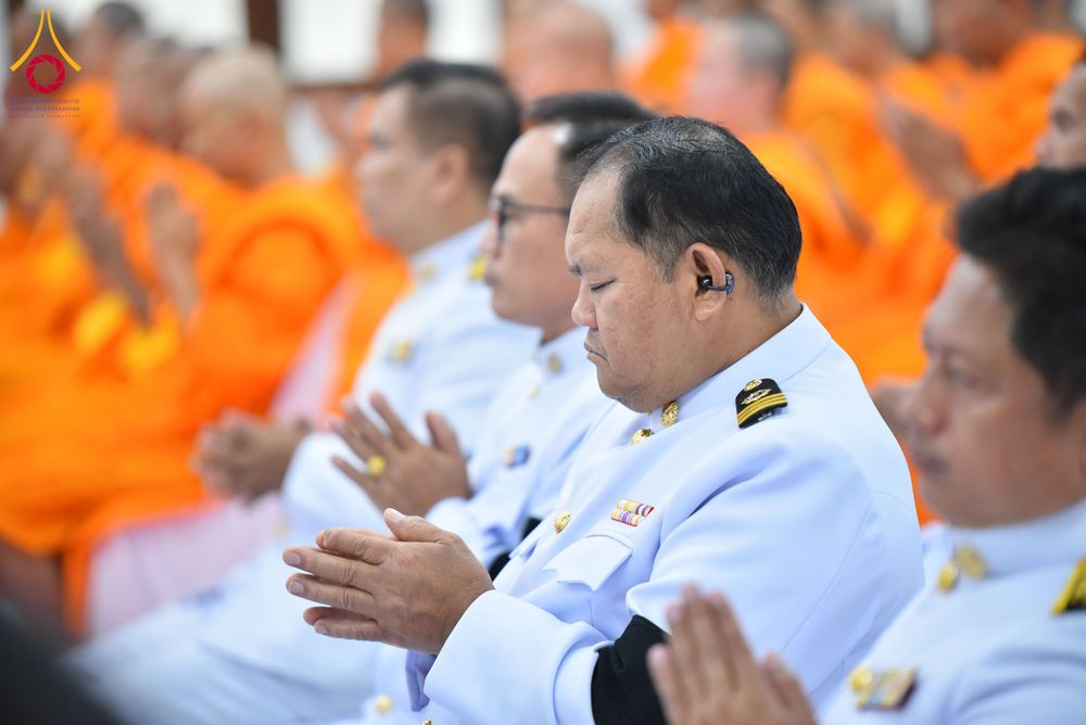 ภาพ No.280657:วันศุกร์ที่ 12 ธันวาคม พ.ศ.2568 พิธีบำเพ็ญกุศลปัญญาสมวาร (50 วัน) อุทิศถวายพระราชกุศลแด่ “พระพันปีหลวง” ณ วัดพระธรรมกาย