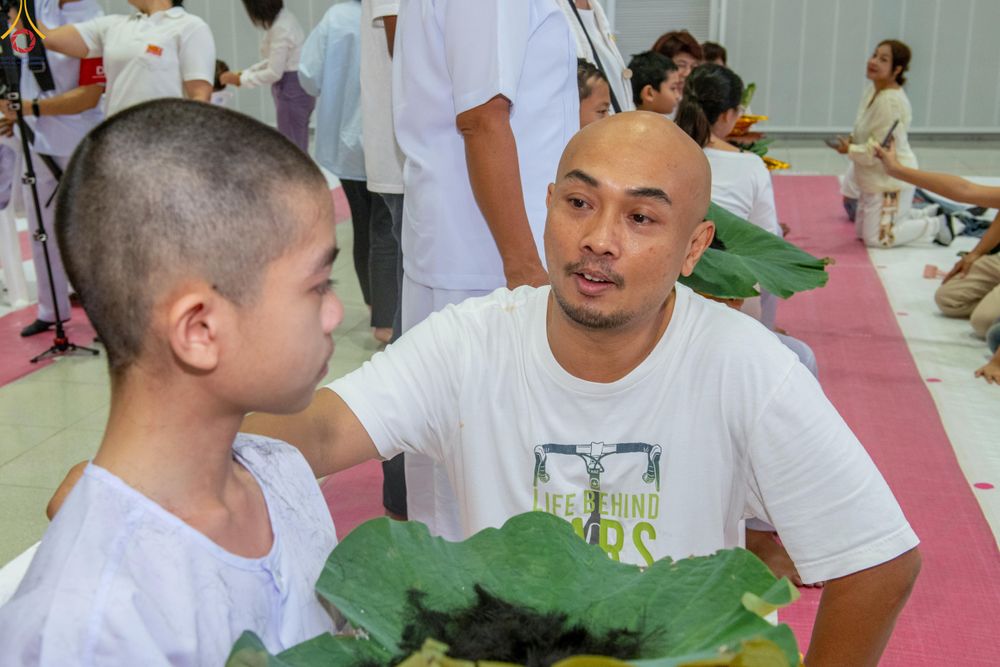 ภาพ No.316790:วันเสาร์ที่ 28 มีนาคม พ.ศ.2569 พิธีปลงผมนาคธรรมทายาท โครงการสามเณรยุวธรรมทายาท รุ่นที่ 34 โครงการสามเณรมัชฌิมธรรมทายาท รุ่นที่ 30 ณ มหารัตนวิหารคด 13 วัดพระธรรมกาย