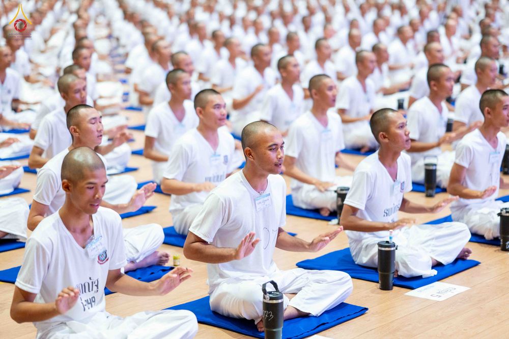 ภาพ No.340337:วันที่ 23 กรกฎาคม พ.ศ. 2569 พิธีเปิดโครงการพัฒนาคุณธรรม จริยธรรม สำหรับนักเรียนนายสิบตำรวจ (นสต.) รุ่นที่ 17 ศูนย์ฝึกอบรมตำรวจภูธรภาค 1 ระหว่างวันที่ 23-27 กรกฏาคม 2569 ( 5 วัน 4 คืน) ณ ศูนย์ปฏิบัติธรรมเวิล์ดพีช วัลเล่ย์ (World Peace Valley) เขาใหญ่  ต.ห
