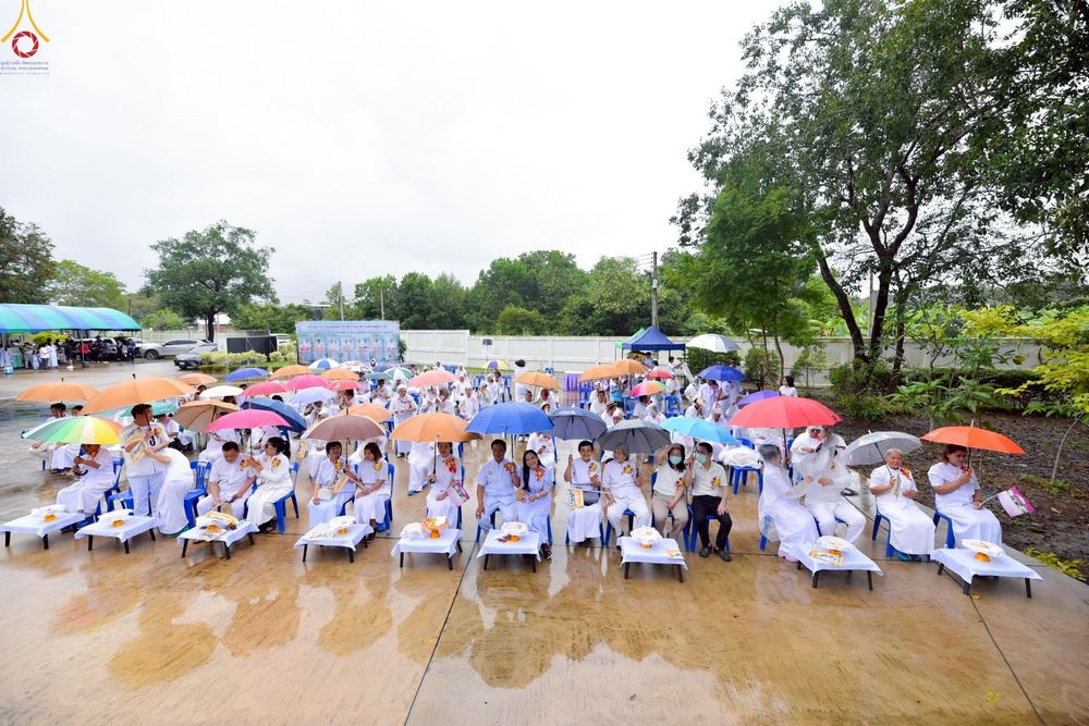 ภาพ No.249988:วันอังคารที่ 30 กันยายน พ.ศ. 2568 พิธีตอกเสามงคลต้นแรกอาคารเศรษฐีถาวร ที่พักผู้มาปฏิบัติธรรม ณ ศูนย์ปฏิบัติธรรมจันทบุรี