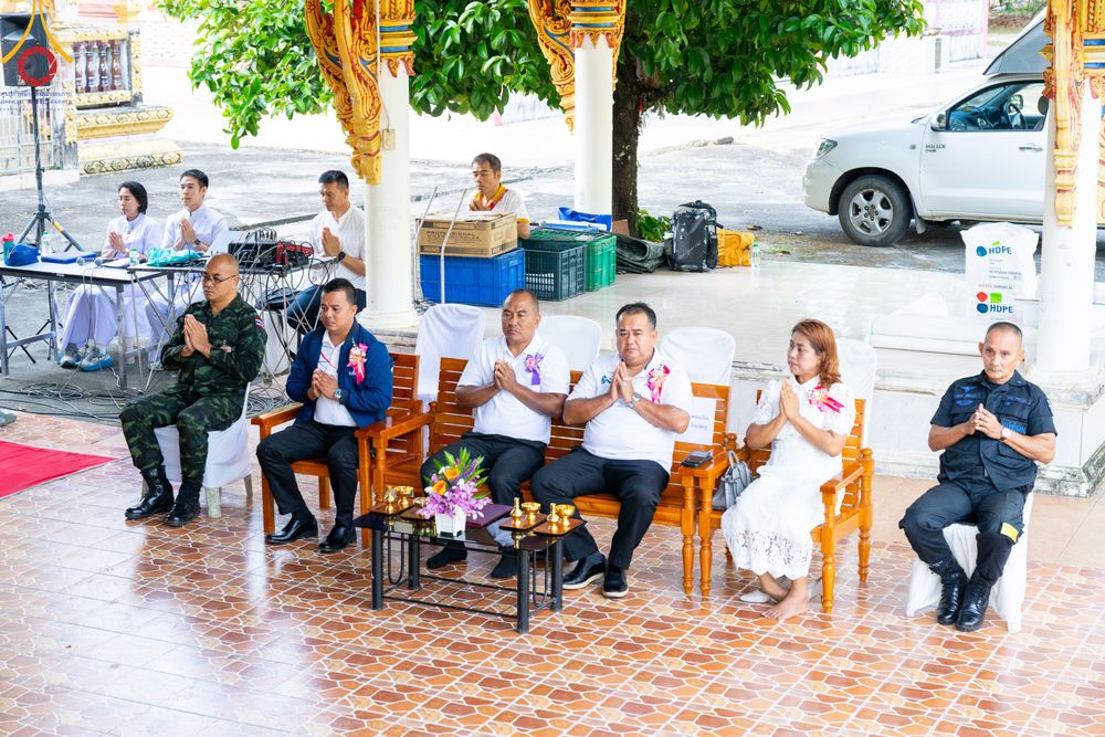 ภาพ No.311055:วันพฤหัสบดีที่ 26 กุมภาพันธ์ พ.ศ. 2569 พิธีถวายสังฆทานแด่คณะสงฆ์ 323 วัด ปีที่ 22 ครั้งที่ 182 พิธีมอบกองทุนหนุนแรงใจช่วยครูใต้ ปีที่ 19 ครั้งที่ 145 และพิธีทำบุญอุทิศส่วนกุศลให้ผู้วายชนม์