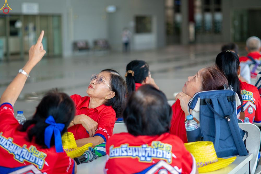 ภาพ No.321086:วันที่ 10 เมษายน พ.ศ.2569 โครงการส่งเสริมและสนับสนุนการเรียนรู้สำหรับผู้สูงอายุ ประจำปีงบประมาณ พ.ศ.2569 จัดโดย ฝ่ายสังคมสงเคราะห์ กองสวัสดิการสังคม องค์การบริหารตำบลคลองสาม จ.ปทุมธานี ณ วัดพระธรรมกาย