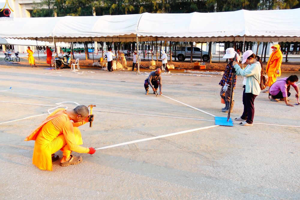 ภาพ No.320961:วันที่ 9 เมษายน พ.ศ.2569 การเตรียมงานจราจร เพื่องานถวายมหาสังฆทาน 40,000 กว่าวัดทั่วประเทศ วันคุ้มครองโลก 22 เมษายน พ.ศ.2569 วัดพระธรรมกาย