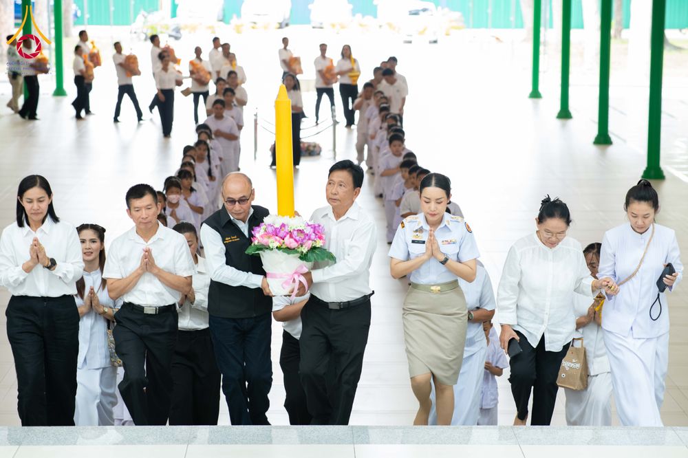 ภาพ No.340442:วันที่ 16 กรกฎาคม พ.ศ.2569 อำเภอคลองหลวงผสานเครือข่าย“บวร”ถวายเทียนพรรษาปี2569 ณ วัดพระธรรมกาย