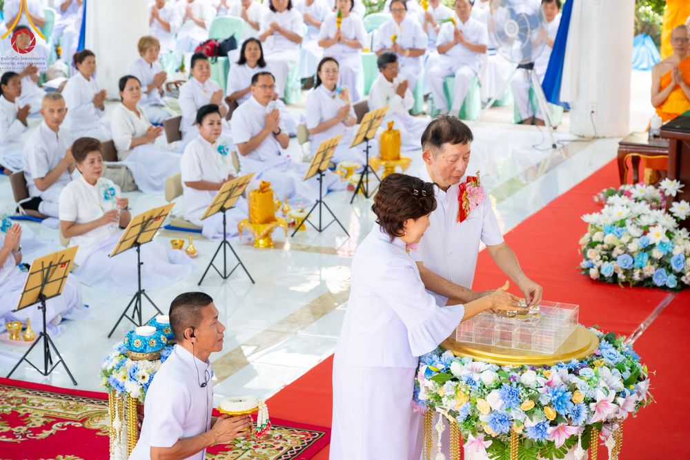 ภาพ No.310981:วันอาทิตย์ที่ 22 กุมภาพันธ์ พ.ศ. 2569 พิธีประดิษฐานพระประธาน “พระธรรมกาย” ณ ธุดงคสถานอำนาจเจริญ จังหวัดอำนาจเจริญ