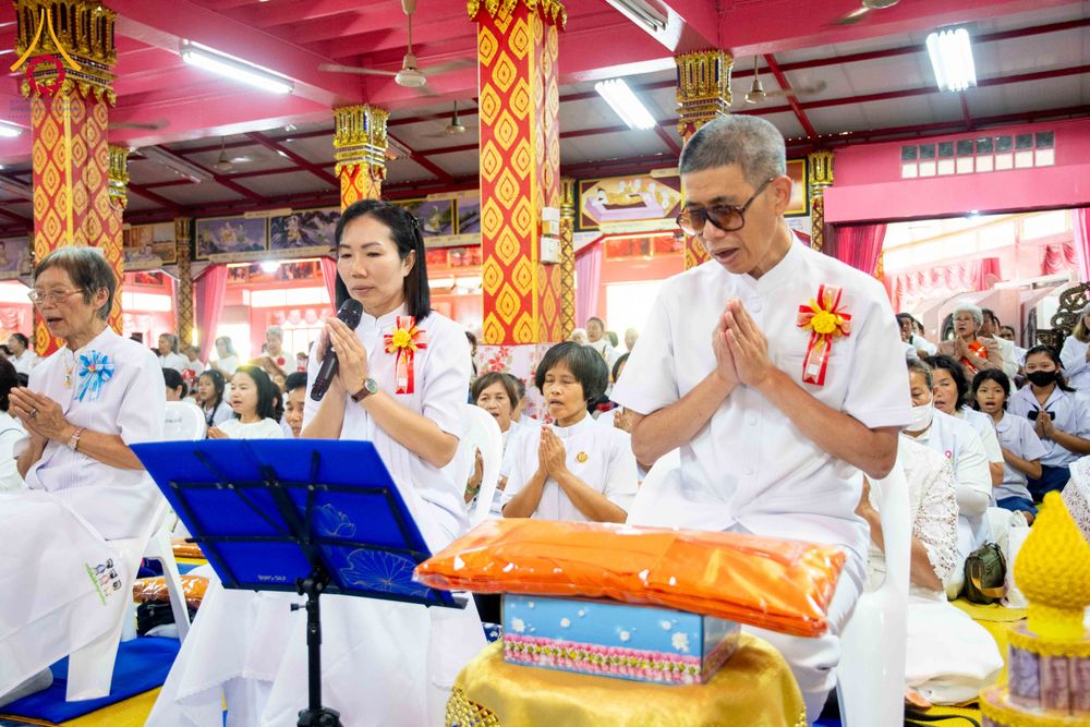 ภาพ No.303719:วันที่ 27 มกราคม พ.ศ. 2569 พิธีทอดผ้าป่าทำนุบำรุงศาสนสถาน ณ วัดตะเคียน อ.บางกรวย จ.นนทบุรี ในโครงการธรรมยาตรา กตัญญูบูชา มหาปูชนียาจารย์ พระมงคลเทพมุนี(สด จนฺทสโร) พระผู้ปราบมาร อนุสรณ์สถาน 7 แห่ง ปีที่ 14