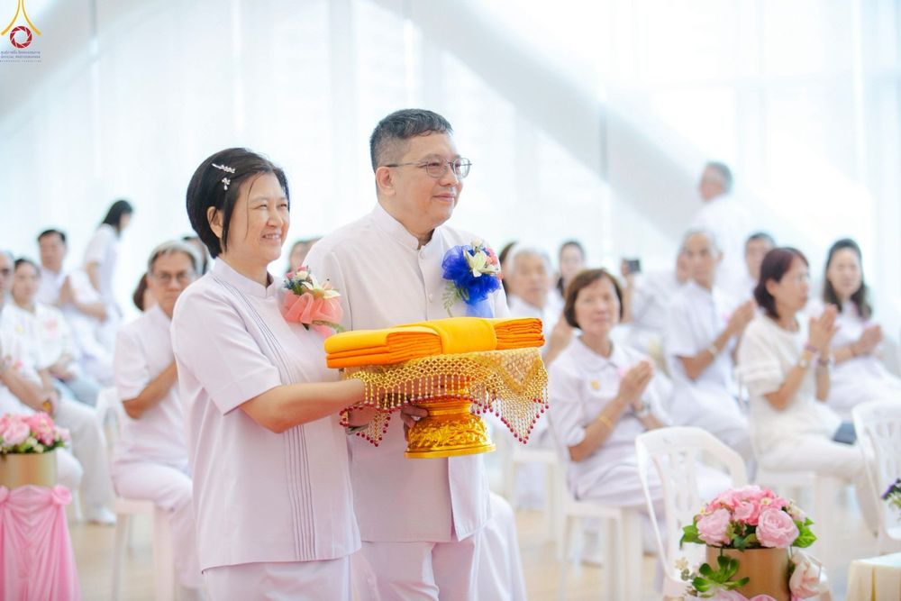 ภาพ No.254244:วันที่ 12 ตุลาคม พ.ศ. 2568 พิธีทอดกฐินสามัคคีวัดพระธรรมกายสิงคโปร์  新加坡法身寺功德衣法会 Dhammakaya Centre Singapore Kathina Ceremony  