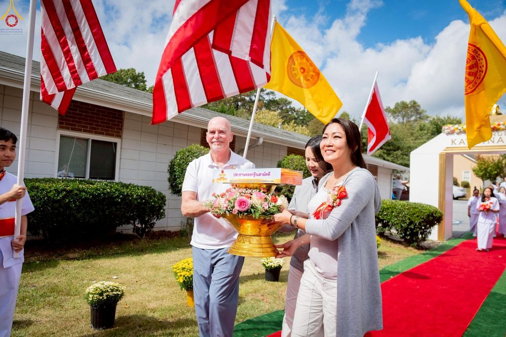 ภาพ No.263085:วันอาทิตย์ที่ 19 ตุลาคม พ.ศ. 2568 พิธีทอดกฐินสามัคคี ณ วัดพระธรรมกายจอร์เจีย  ประเทศสหรัฐอเมริกา 