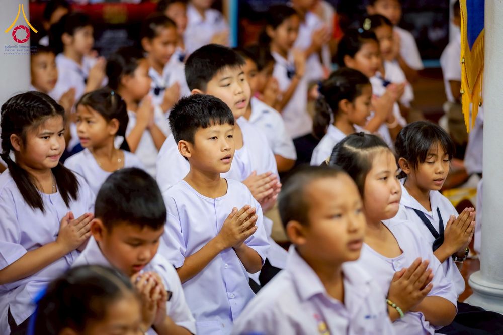 ภาพ No.272540:วันที่ 21 พฤศจิกายน พ.ศ. 2568 รวมพลังเด็กดี V-Star ผู้นำฟื้นฟูศีลธรรมโลก ประจำปี 2568 จังหวัดสุโขทัย ณ ศูนย์ปฏิบัติธรรมสุโขทัย