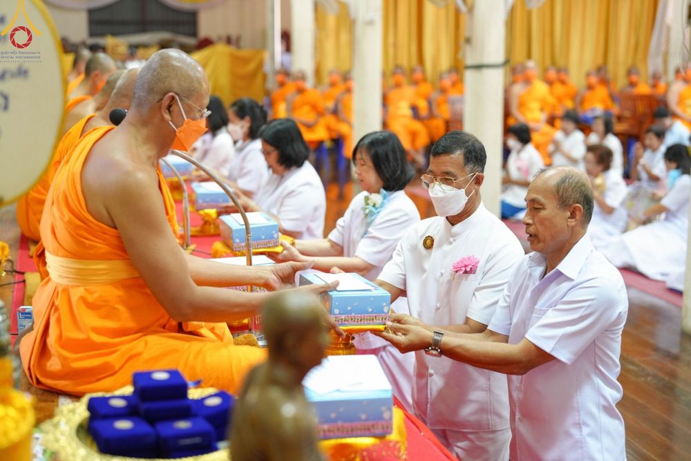 ภาพ No.113905:พิธีทอดผ้าป่าทำนุบำรุงศาสนสถาน ณ วัดอัมพวัน ต.บางม่วง อ.บางใหญ่ จ.นนทบุรี วันที่ 17 มกราคม พ.ศ. 2567