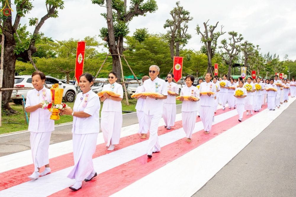 ภาพ No.268493:วันพฤหัสบดีที่ 23 ตุลาคม พ.ศ. 2568 พิธีทอดกฐินเพื่อสร้างกุฏิสงฆ์ ณ ศูนย์ปฏิบัติธรรมนานาชาติสะเดา จ.สงขลา