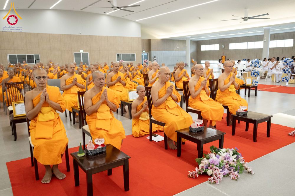 ภาพ No.346740:วันพฤหัสบดี 27 สิงหาคม พ.ศ.2569 พิธีมอบรางวัลแก่สามเณรทรงพระปาฏิโมกข์ปีที่ 4/2569