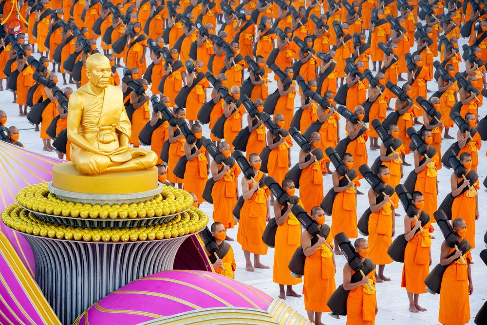 ภาพ No.108205:พระธรรมยาตราร่วมปฏิบัติธรรม และถ่ายภาพหมู่ประวัติศาสตร์ วันที่ 8 มกราคม พ.ศ. 2567  ณ อนุสรณ์สถานบางนางแท่น จ.นครปฐม