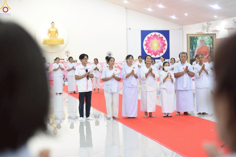 ภาพ No.246458:วันที่ 12-14 กันยายน พ.ศ. 2568 โครงการบวชอุบาสกแก้ว อุบาสิกาแก้ว รุ่นที่ 1 ผู้แทนทอดกฐินสามัคคีทั่วไทย 30,000 วัด จ.สระบุรี บูชาธรรม 81 ปี หลวงพ่อธัมมชโย ณ ศูนย์ปฏิบัติธรรมสระบุรี อ.พระพุทธบาท จ.สระบุรี