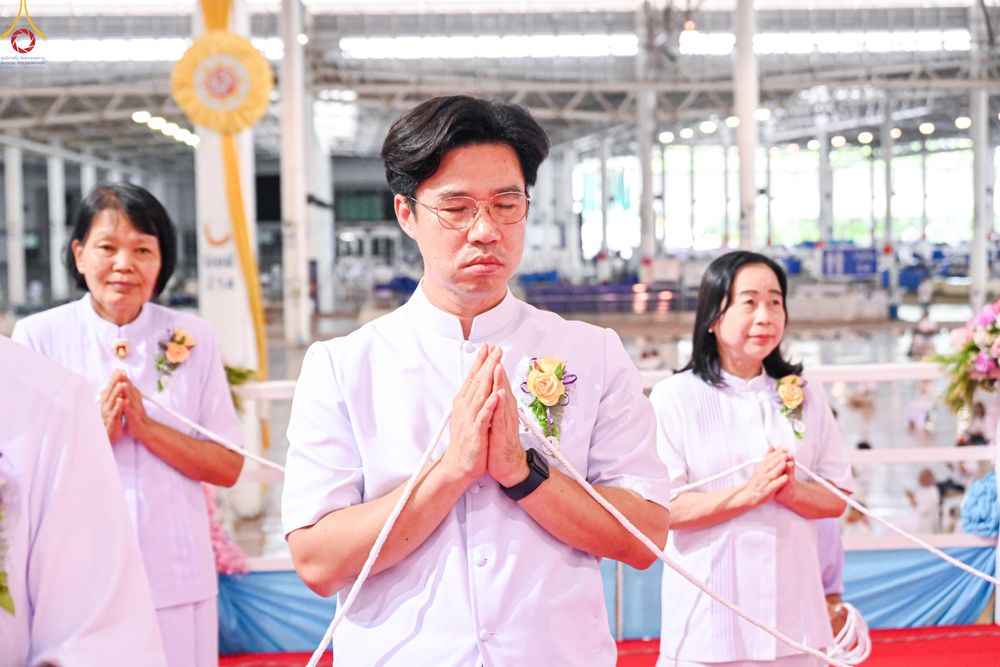 ภาพ No.342813:วันอาทิตย์ที่ 9 สิงหาคม พ.ศ.2569 พิธีจุดเทียนใจ ไฟนิรันดร์ อนันตชัย ณ รัตนบัลลังก์ วัดพระธรรมกาย