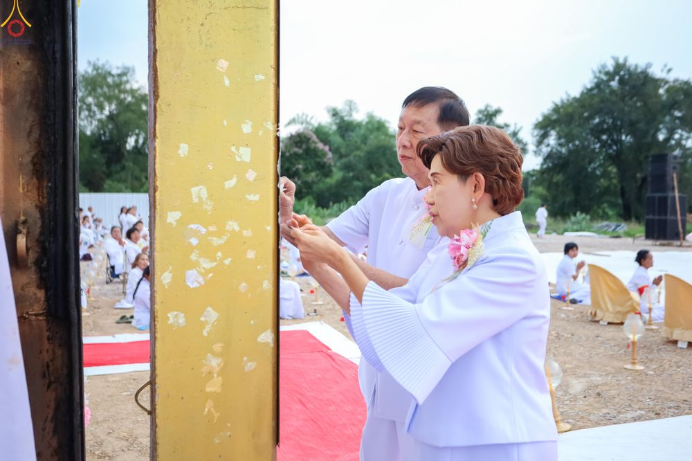 ภาพ No.339462:วันอังคารที่ 14  กรกฎาคม 2569 พิธีทอดผ้าป่าและพิธีตอกเสาเข็มมงคลต้นสุดท้าย องค์พระเจดีย์เพื่อสร้างสันติภาพโลก  ณ ธุดงคสถานพัฒนานิคม อ.พัฒนาพิคม จ.ลพบุรี