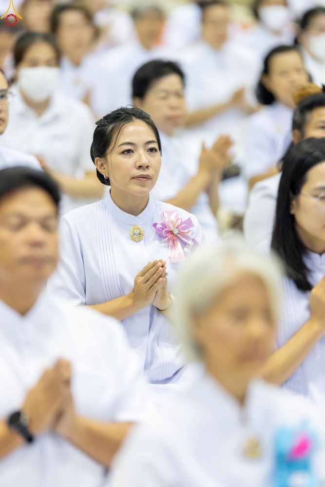 ภาพ No.311802:วันอังคารที่ 3 มีนาคม พ.ศ.2569 ปฏิบัติธรรมภาคสายวันมาฆบูชา พิธีถวายภัตตาหารเป็นสังฆทาน ณ สภาธรรมกายสากล วัดพระธรรมกาย