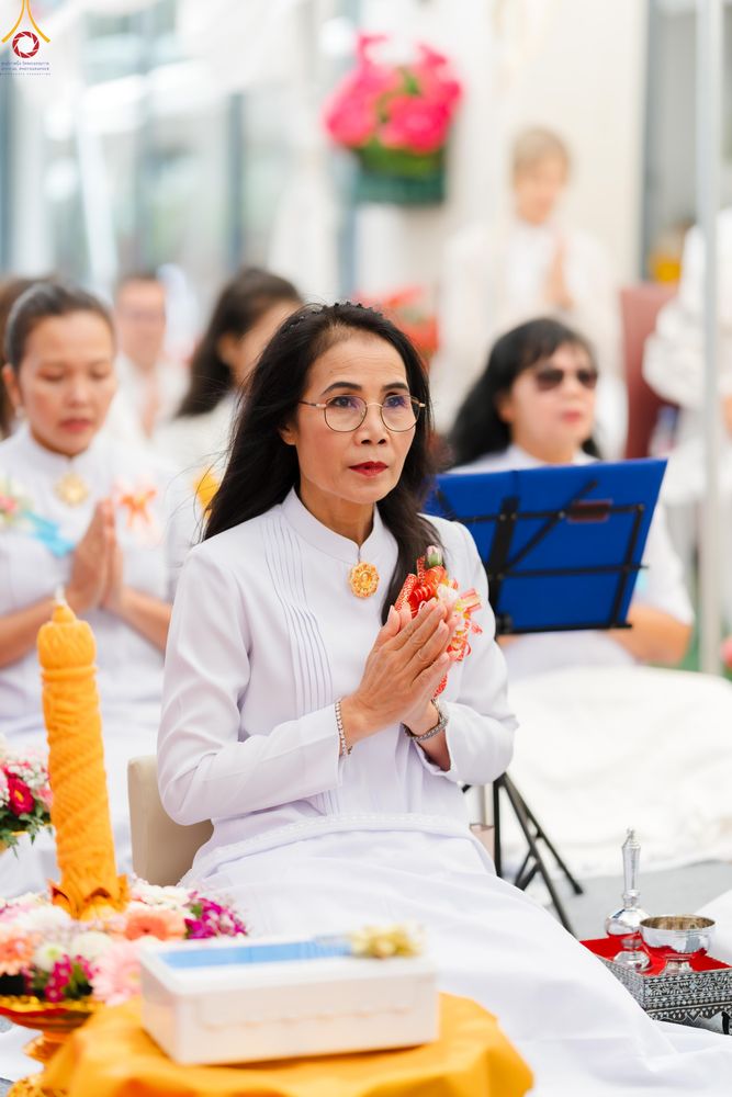 ภาพ No.286189:วันที่ 13 กรกฎาคม พ.ศ. 2568  พิธีทอดผ้าป่าฉลอง 13 ปี  วัดพระธรรมกายสวิตเซอร์แลนด์