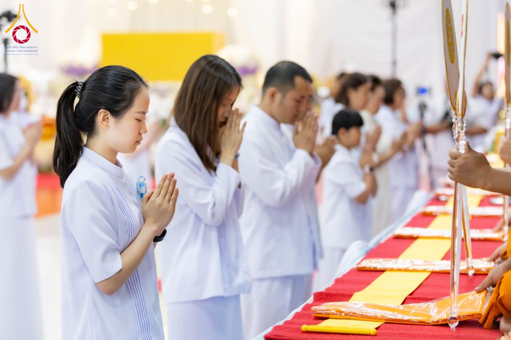 ภาพ No.316255:วันเสาร์ที่ 28 มีนาคม พ.ศ. 2569 พิธีบำเพ็ญกุศล คุณพ่อณรงค์ จินตมากุล  สิริอายุ 99 ปี 11 เดือน โยมบิดา พระครูปลัดรัตนวีรวัฒน์ (รังสฤษดิ์ อิทฺธิจินตโก) ที่ปรึกษาเจ้าคณะจังหวัดปทุมธานี เจ้าอาวาสวัดพระธรรมกาย  ณ ห้องปลูกศรัทธา 2 วัดพระธรรมกาย ปทุมธานี